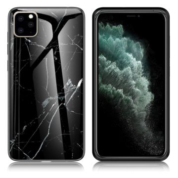 Fantasy Marble iPhone 11 Pro Max Hoesje - Zwart