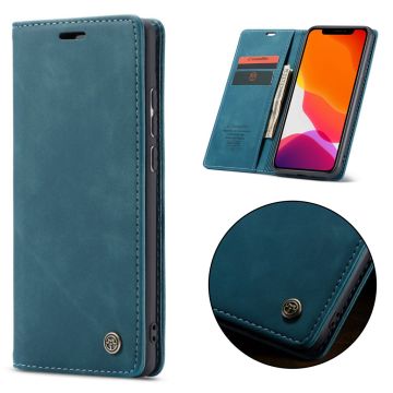 CaseMe iPhone 11 Pro Max vintage Hoesje - Blauw