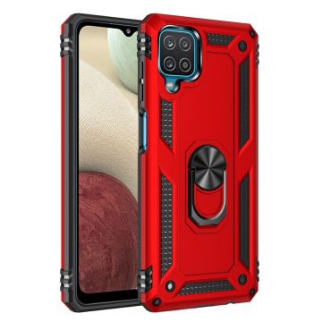 Bofink Combat Samsung Galaxy A12 5G Hoesje - Rood