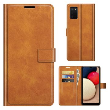 Portemonnee-etui voor Samsung Galaxy A03s - Oranje