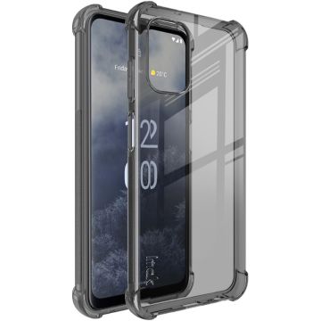 IMAK Airbag Cover voor Nokia G60 - Transparant Zwart