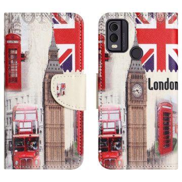 Wonderland Nokia C32 / Nokia C22 flip Hoesje - Londen Big Ben