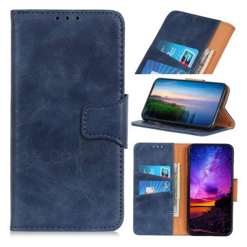 Neptune Leather Nokia 3.2 flip Hoesje - Blauw