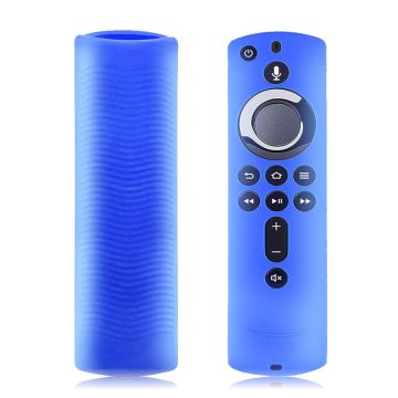 Amazon Fire TV Stick 4K (3e) / 4K (2e) eenvoudige siliconennhoes - Lichtblauw