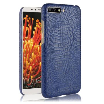 Croco Huawei Honor 7A Hoesje - Blauw