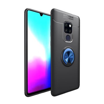 Huawei Mate 20 kickstand Hoesje - Zwart / Blauw