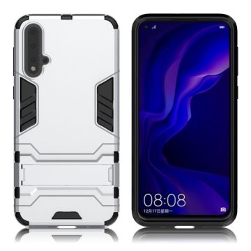 Cool Guard Huawei Nova 5 Hoesje - Zilver