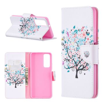 Wonderland Huawei Y7A / Huawei P Smart 2021 flip Hoesje - Boom