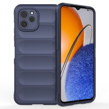 Zachte gripvormige cover voor Huawei Nova Y61 - Donkerblauw