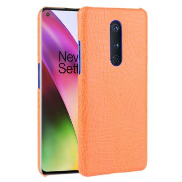 Croco OnePlus 8 Hoesje - Oranje