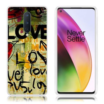 Deco OnePlus 8 telefoonhoesje - Liefdesbrieven