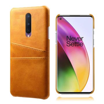 Dual Card OnePlus 8 Hoesje - Geel