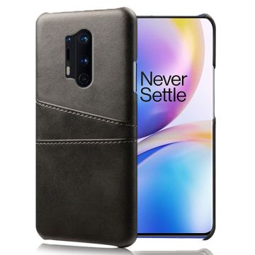 Dual Card OnePlus 8 Pro Hoesje - Zwart