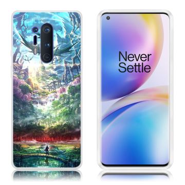 Wonderland OnePlus 8 Pro flip Hoesje - Wonderland