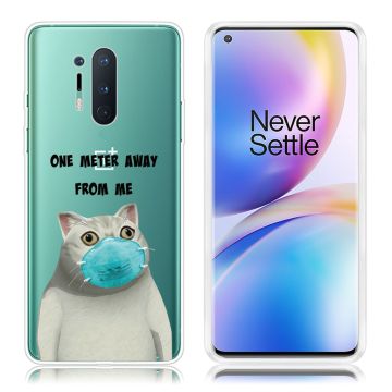 Deco OnePlus 8 Pro telefoonhoesje - Een Meter Bij Mij Vandaan