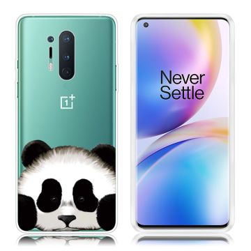 Deco OnePlus 8 Pro telefoonhoesje - Panda