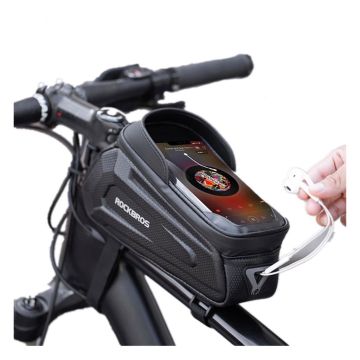 ROCKBROS waterdichte fiets bovenbuis tas + touch screen zicht