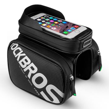 ROCKBROS fiets bovenbuis tas met touch screen venster voor 6,2-inch Smartphone - Comet