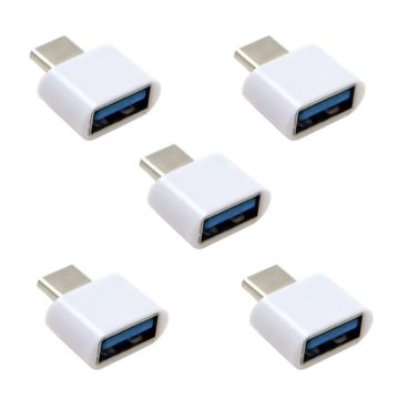 Universal 5PCS/Set CY UC-086 Type-C to USB 2.0 480Mbps OTG Adapter - Wit