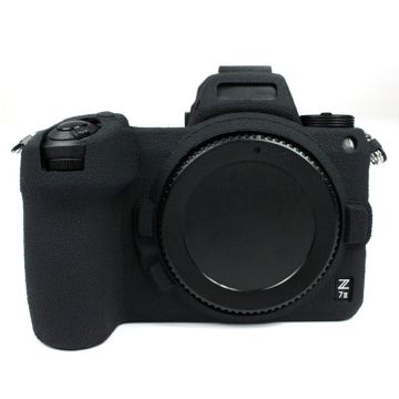 Nikon Z 7II / Z 6II siliconennhoes - Zwart