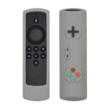 Amazon Fire TV Stick Lite afstandaardsbediening siliconenn hoes - Grijs