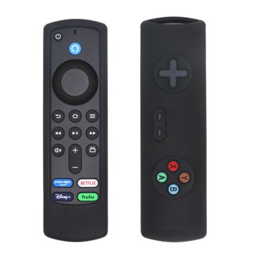 Amazon Fire TV Stick 4K (3e) afstandaardsbediening siliconenn hoes - Zwart