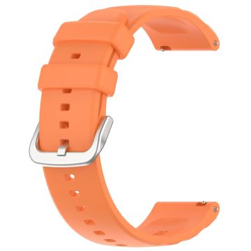 22mm Universele siliconenn horlogeband - Oranje