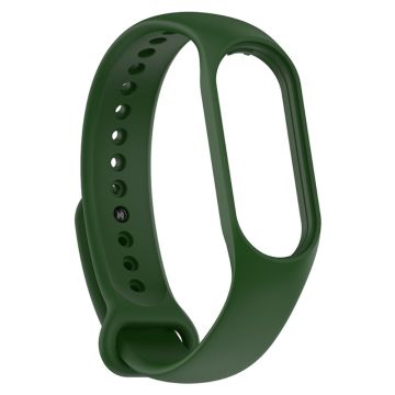 Xiaomi Mi Band 7 / 6 / 5 eenvoudig horlogebandje - Legergroen