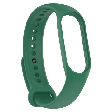 Xiaomi Mi Band 7 / 6 / 5 eenvoudig horlogebandje - Zwartachtig Groen