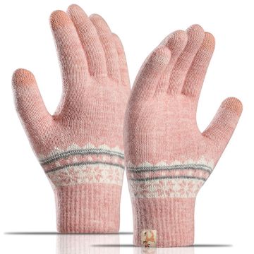 B8822 Winter Touch Screen Handschoenen - Roze