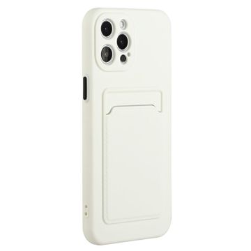 Hoesje voor kaarthouder voor iPhone 14 Pro Max - Wit