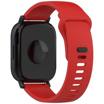 Xiaomi Redmi Watch 5 Active / Watch 5 Lite Vervangend Riempje Zacht Siliconen Horlogebandje - Rood