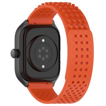 Huawei Horloge GT 4 / 3 / 2 46mm Siliconen Horlogebandje 22mm Ademend Snel Losmakend Horlogebandje - Oranje