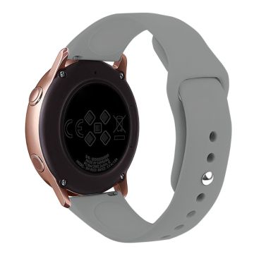 KALEBOL KLB-DKGJ-001 Samsung Galaxy Watch6 Classic 47mm 43mm horlogebandje 20mm siliconenn bandje - Grijs