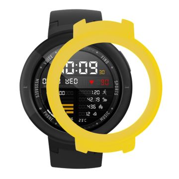 Huami Amazfit Verge / Verge Lite Hard Frame Beschermende Bumper Shell Case - Geel