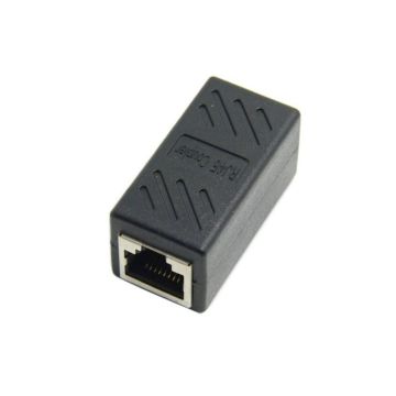 Universal CY CA-028 Cat6 Rj45 FeMale naar Female Lan connector