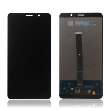 Huawei Mate 9 OEM LCD screen protector and digitizer assembly - Zwart