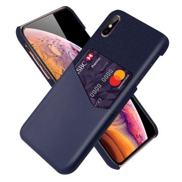 Bofink iPhone Xs Max kaarthoesje - Blauw