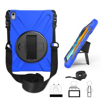 iPad Pro 11 inch (2018) 360 degree swivel kickstand combo Hoesje - Blauw