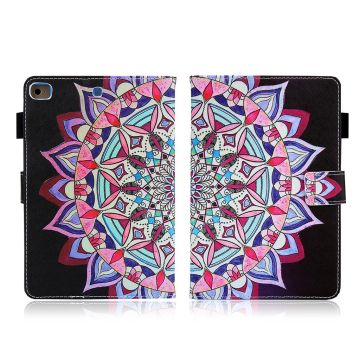 Leuke leren hoes met patroon voor iPad Mini (2019) - Mandala