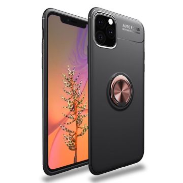 Ringo iPhone 11 Pro Max Hoesje - Zwart / Rose Goud