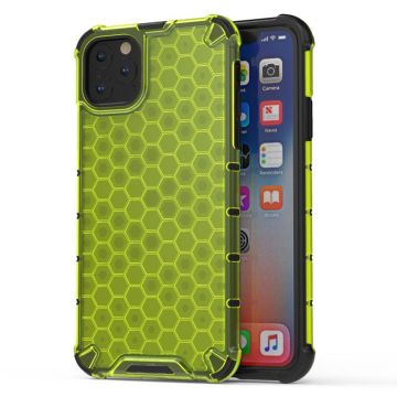 Bofink Honingraat iPhone 11 Pro Max Hoesje - Groen