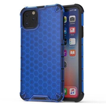 Bofink Honingraat iPhone 11 Pro Max Hoesje - Blauw