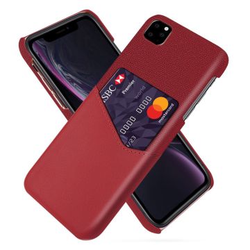 Bofink iPhone 11 Pro Max kaarthoesje - Rood