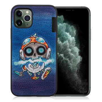 Nimmy Monster iPhone 11 Pro Max Embroidered Hoes - Blauw