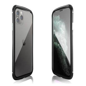 Luphie Wasp iPhone 11 Pro Max Alu-Bumper + Glass - Zwart