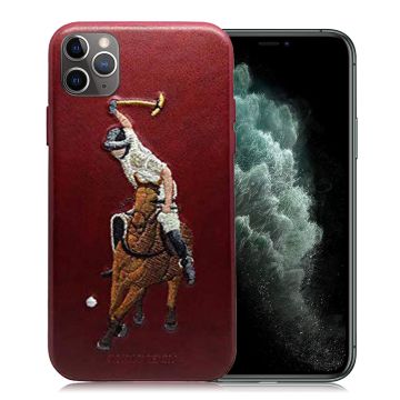 Jockey - Santa Barbara Polo & Racquet Club - iPhone 11 Pro Max - Rood