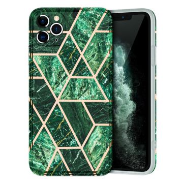 Marble design iPhone 11 Pro Max Hoesje - Groen