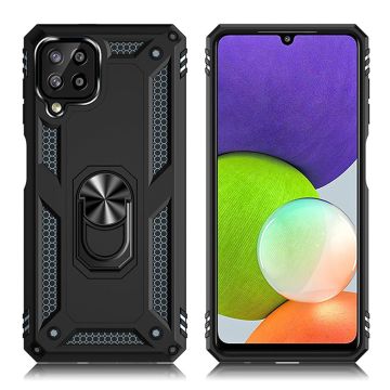 Bofink Combat Samsung Galaxy A22 4G Hoesje - Zwart