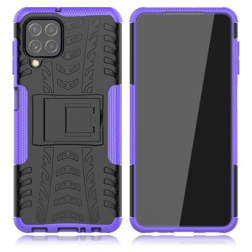 Offroad Samsung Galaxy A22 4G Hoesje - Purper